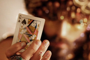 The Fortune Teller, played by San Francisco performance artist Stanley Frank, paying homage to filmmaker Jack Smith. Audio excerpt is Professor Marvel's introduction in The Wizard of Oz.