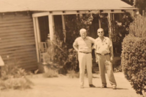 Gay Men from the 1950's. Photograph purchased from Gay Photo seller in Chelsea Market, NYC